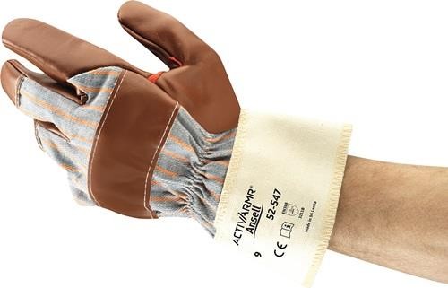 ActivArmr® Handschuhe Größe 9 braun – Robuste Arbeitshandschuhe