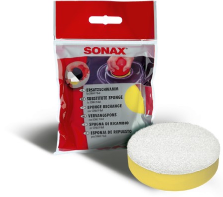 SONAX Premium Autopflege-Ersatzschwamm für P-Ball - Ideal für optimale Polierergebnisse