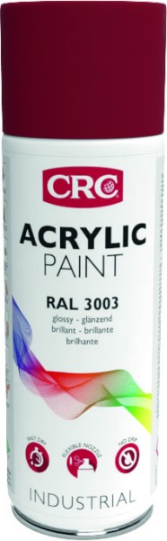 Rubinrotes ACRYL RAL 3003 Korrosionsschutzmittel von CRC INDUSTRIES in 400ml Spraydose