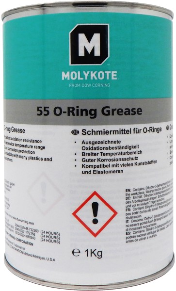 MOLYKOTE 55 O-Ring Fett 1 kg – Schmiermittel für Dichtungen und O-Ringe