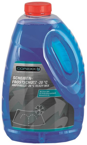 COREXX Scheibenfrostschutz -20°C | Citrus Duft | 3L ReadyMix
