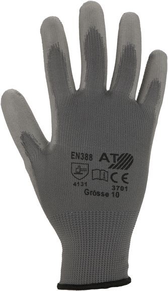 ASATEX Handschutz in Grau - Maximale Hand-Sicherheit in Größe 9 für optimalen Job-Komfort und Sicher