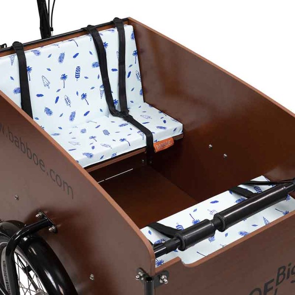 Babboe Cool Summer Big/Dog Kissenset - Bequeme Fahrradsitzkissen für Kinder
