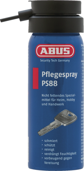 ABUS PS88 Pflegespray 50ml - Universeller Rostschutz & Glanz