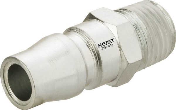 HAZET Luftanschlussnippel 3er Set, 12,91 mm - Ideal für Anpassung auf HAZET Druckluftwerkzeuge