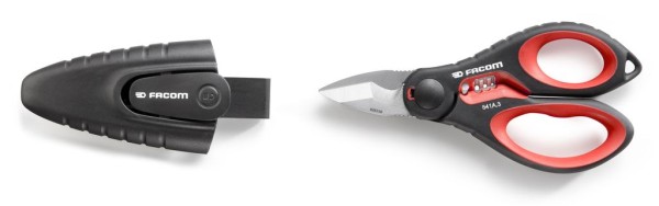 Heavy Duty FACOM Scheren: Intensivnutzung geeignet - Profiwerkzeug aus der Kategorie Messer, Scheren