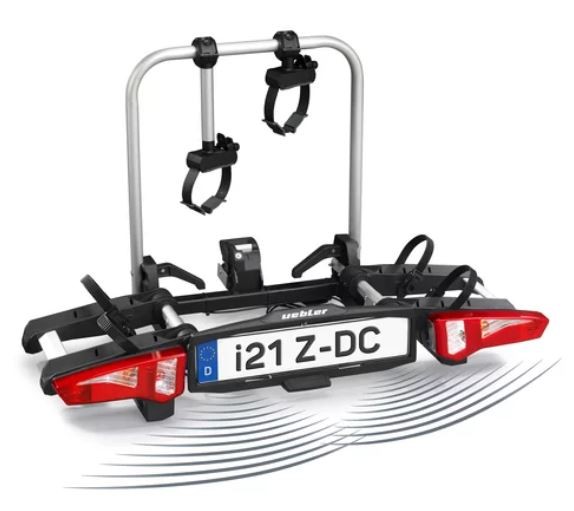 UEBLER i21 Z90-DC Kupplungsträger - 2 Fahrräder Rückfahrkontrolle