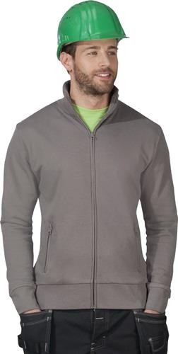 Men´s Sweatjacke Größe XXL steel grey