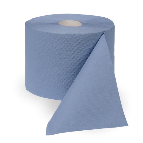 Multiclean plus Rolle blau 3-lagig ca. 500 Abr. 38cm / 22cm breit