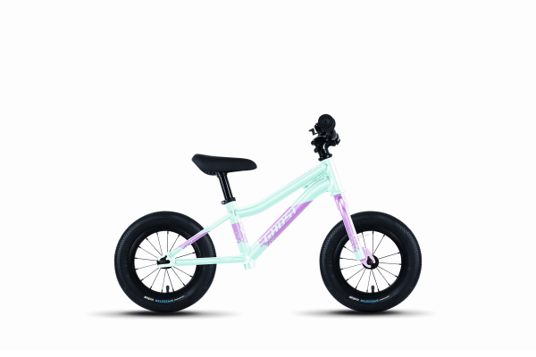Ghost Powerkiddy 12 in Mint/Metallic Purple - Kinderrad für Einsteiger mit hochwertigen Komponenten