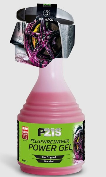 Maximal Reinigung mit P21S High End Felgenreiniger 2l: Schnell, schonend und biologisch-abbaubar!