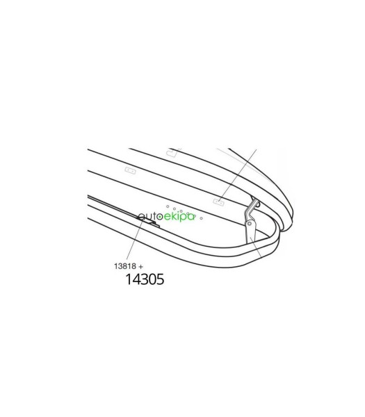 THULE Schließleiste Abdeckkappe - Hochwertiges Kfz-Zubehör für optimale Sicherheit