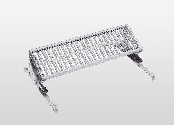 Standrost Stahl verzinkt - GÜNZBURGER Steigtechnik 800x250mm