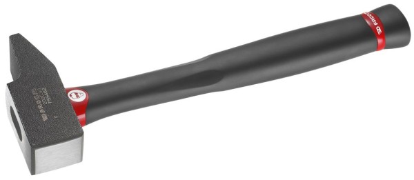 FACOM Schlosserhammer - Ergonomischer Hammer mit 25mm Graphitstiel, 345g - Ideal für Handwerk & Heim