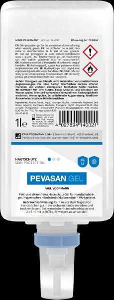 Pevasan Gel Care&Clean - Hochwertiger Haut- und Handschutz von PAUL VOORMANN