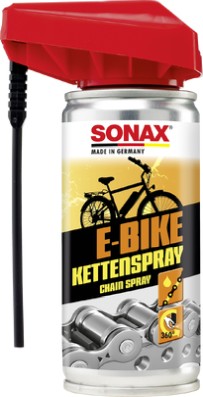 SONAX E-Bike Kettenspray 100 ml - Langlebiger Schutz & Pflege