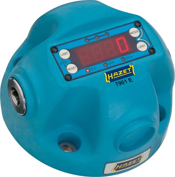 HAZET Drehmoment-Prüfgerät mit LED-Display und 10-350 Nm Messbereich - Profigerät für zuverlässige D