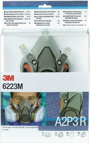Atemschutzhalbmaskenset DIN/ISO EN 140