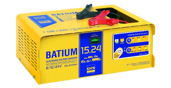 6/12/24 Volt Ladegerät Batium 15-24 von GYS - Zubehör Ladegerät für Optimales Energiemanagement