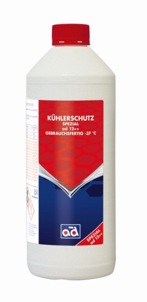 AD WINTERCHEMIE Kühlerschutz spezial, Spezifikation G12+ - Idealer Frostschutz und Korrosionsschutz