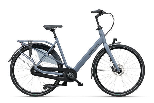 Batavus Mambo Plus 49 Aluminium City Fahrrad, 7-Gang Shimano Nexus, rot matt - Premium Stadtfahrrad