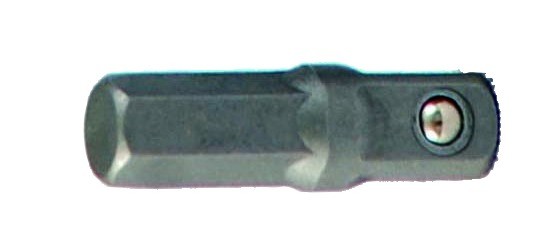 1/4 Bit Adapter L25 mm für Stecknüsse 1/4"