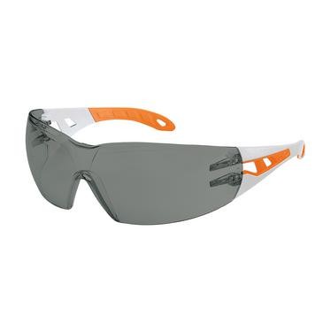 UVEX Pheos S Grau/Orange Schutzbrille - Kratzfest & Beschlagfrei