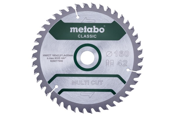 METABO Universal Multi Cut Classic Sägeblatt 160 - Profi-Zubehör für hocheffizientes Arbeiten