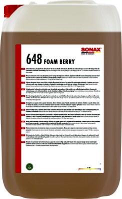SONAX AktivReinigungsSchaum in 25l Kanister - Berry - Hocheffektive Reinigungsspray Lösung