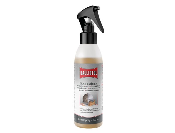 Ballistol Harzlöser Pumpspray (150ml) - Effizienter Reiniger für Werkzeuge und Holzbearbeitungsmasch