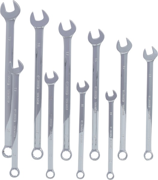 KS Tools Ringmaulschlüssel-Set FlankTraction Profil, Chrom Vanadium, 1730g - Premium Werkzeugzubehör