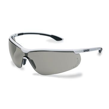 UVEX Sportstyle Schutzbrille Schwarz-Weiß - Komfort und Augenschutz für Sport und Beruf