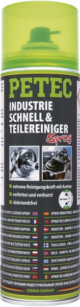 Transparente Silikonfreie Schnell- und Teilereinigungssprühdose, 500ml