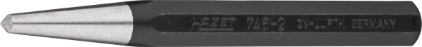 HAZET Körner L1 120mm, Schaft aus Chrom-Vanadium, Achtkantig, Made in Germany - Profiwerkzeug