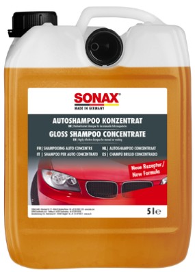 SONAX AutoShampoo Konzentrat im 5 Liter Kunststoffkanister - Lackschonend & pH-neutral