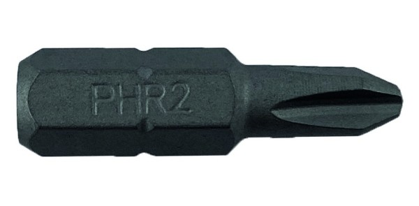 Phillips Nr 2 Bit 1/4 L25 mm – Extra stark