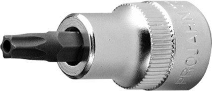 Stecknuss 3/8" TX mit Bohrung T27 für Schraubarbeiten