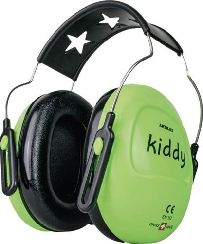 Kindergehörschutz neon-grün KIDDY