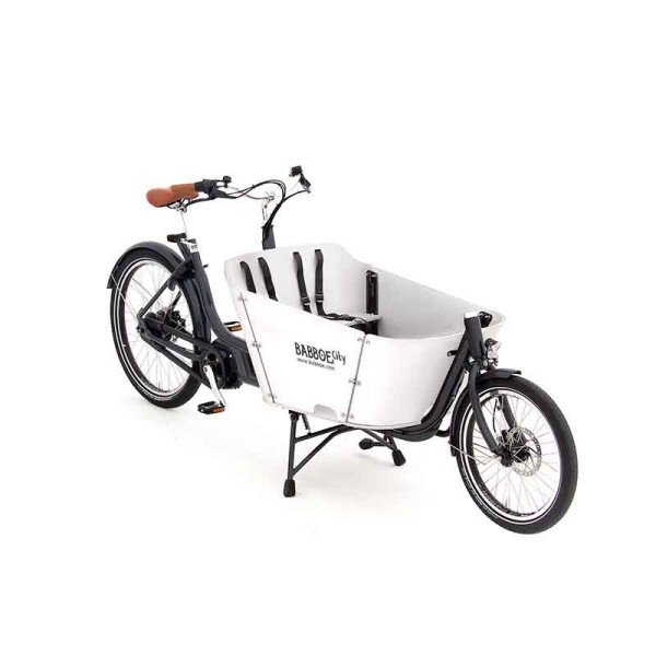 Babboe City Mountain E-Lastenrad - Yamaha Motor, 4 Kinder Sitze