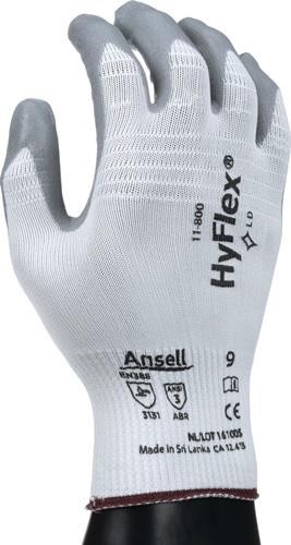 ANSELL Handschuhe: Hochwertiger Handschutz in Weiß/Grau - Ideal für Arbeit und Freizeit