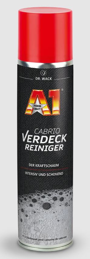A1 Cabrio Verdeck Reiniger: Hochleistungs Kraftschaum für schonende  Lackpflege & Aufbereitung, Lackpflege & Aufbereitung, Außenpflege, Autozubehör