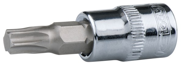 Bit-Stecknuss T40 Ø 12,0mm - Hochwertiges Handwerkzeug von KS TOOLS - Chrom Vanadium - Torx Innenvie