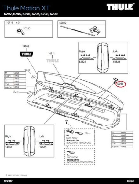 THULE Motion XT Locking Hitch - Der hochwertige Verriegelungshaken für Thule Dachboxen