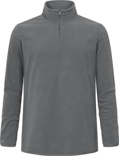 SCHORK NW Fleece Troyer Größe L in Steel-Grey