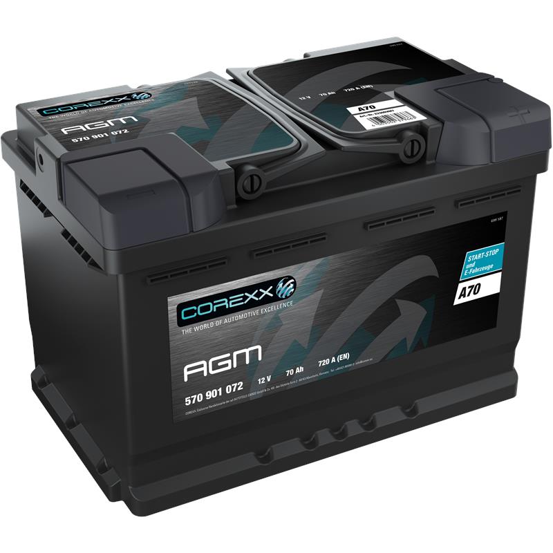 AGM-Batterie 60 Ah Autobatterie Starterbatterie, 97,99 €