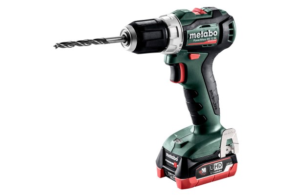 Kraftvoller Akku-Bohrschrauber PowerMaxx BS 12 BL mit 6-Gang Bürstenloser-Technologie von METABO