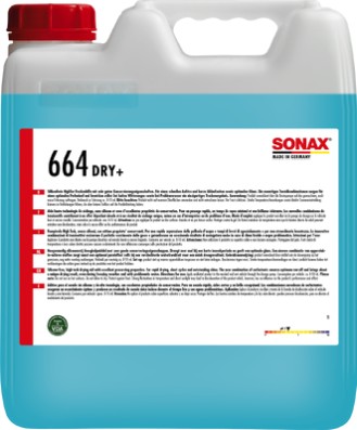 SONAX GlanzTrockner 10L Kunststoffkanister - Effizientes Trocknen
