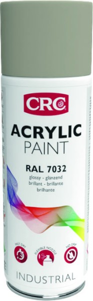 ACRYL RAL 7032 - Hochwertiges Kieselgrau Spraydose (400ml) von CRC INDUSTRIES für optimalen Korrosio