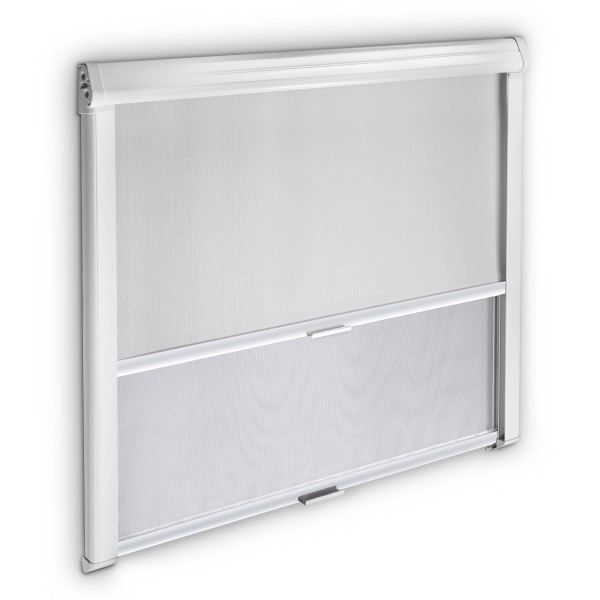 DOMETIC Rastrollo 3000 - Hochwertiges Fensterrollo Weiß (1660x810) Für Zuhause und Büro