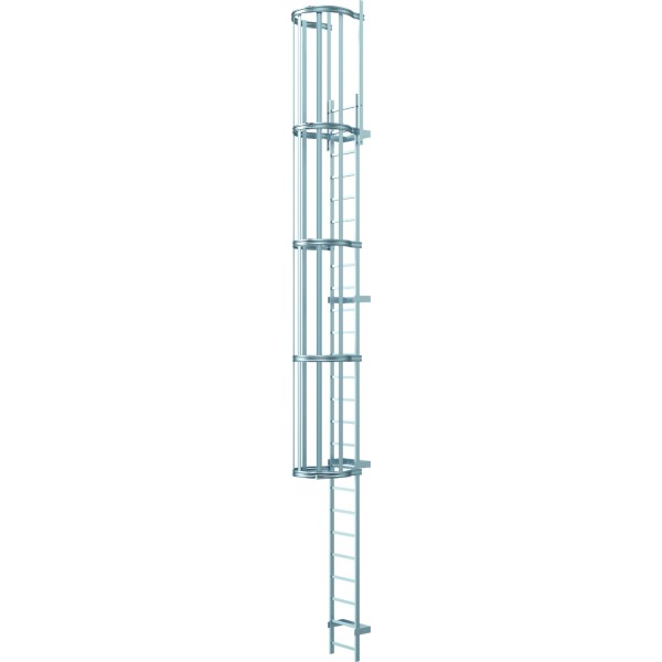 Steigleiter Stahl verzinkt Steighöhe bis 8,50 m